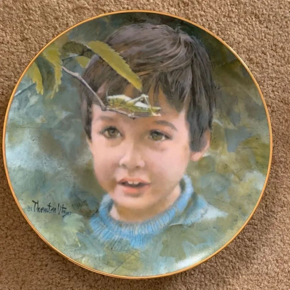Nature Hunt Thornton Utz Carefree Days Plate Collection